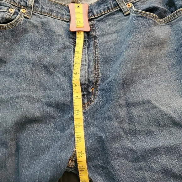 Levi Strauss & Co Mens Jeans 505 Classic Straight Leg Fit 40x30 - Picture 5 of 6